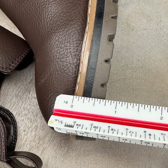 Kensie Womens Khai Chelsea Boots Size 8.5 Brown Slip On Ankle Boots New - Picture 12 of 14